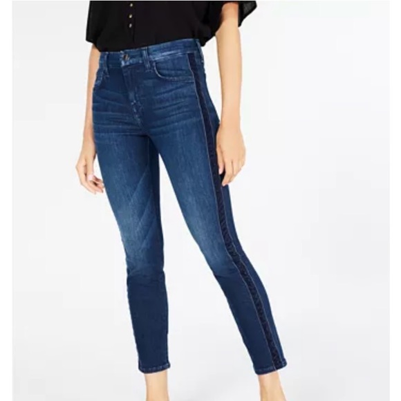 7 For All Mankind Denim - NWT 7 For All Mankind Jen7 Tuxedo Ankle Jeans